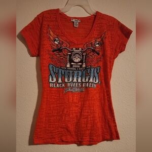 Sturgis Classy Brand 2016 Motorcycle Rally T-shirt Junior size XL